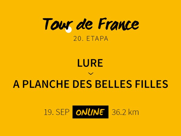 Tour de France 2020: 20. etapa