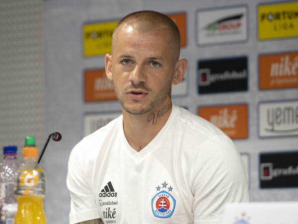 Kapitán tímu ŠK Slovan Vladimír Weiss ml.