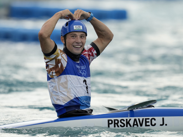 Český vodný slalomár Jiří Prskavec