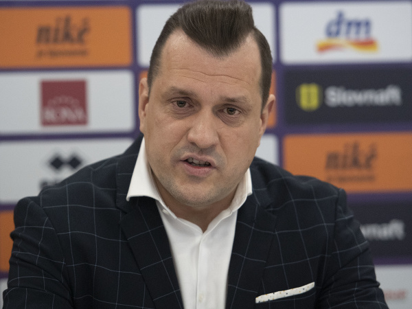 Na snímke prezident Slovenskej volejbalovej federácie Marek Rojko