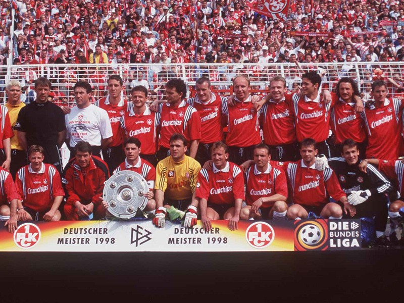 Hráčom Kaiserslauternu sa podaril husársky kúsok, keď ako doteraz jediný celok ovládli Bundesligu hneď po svojom postupe medzi elitu.