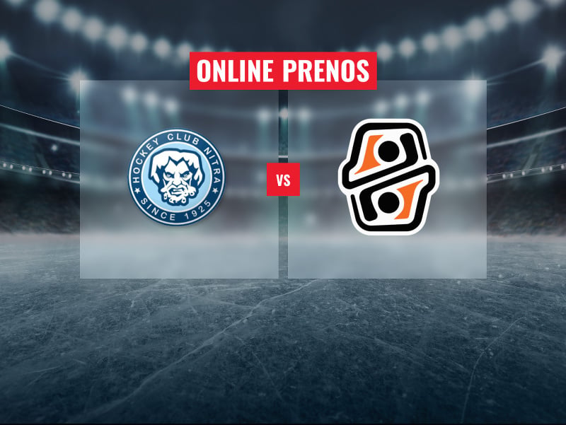 HK Nitra – HC Košice: Online prenos zo šlágra 2. kola Tipsport ligy