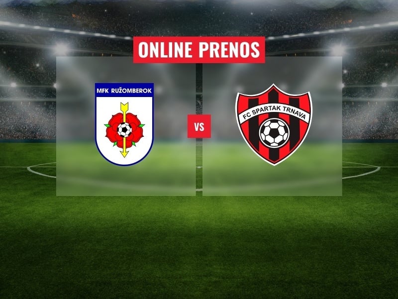 MFK Ružomberok – FC Spartak Trnava: Online prenos zo 7. kola Niké ligy