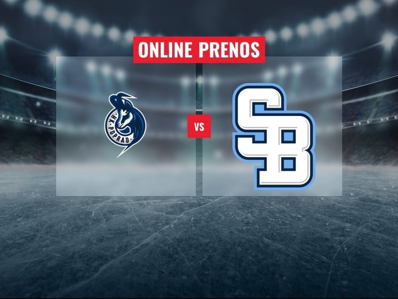 HK Poprad – HC Slovan Bratislava: Online prenos zo zápasu 5. kola Tipsport ligy