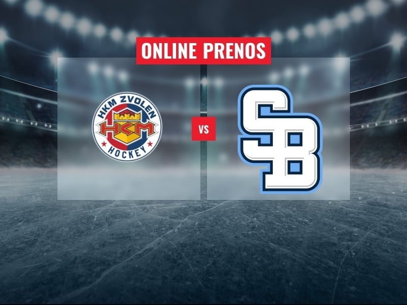 HKM Zvolen – HC Slovan Bratislava: Online prenos zo 4. kola Tipsport ligy