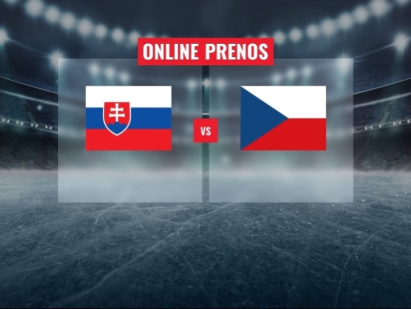 Slovensko – Česko: Online prenos z hokejového zápasu Turnaja piatich krajín U20