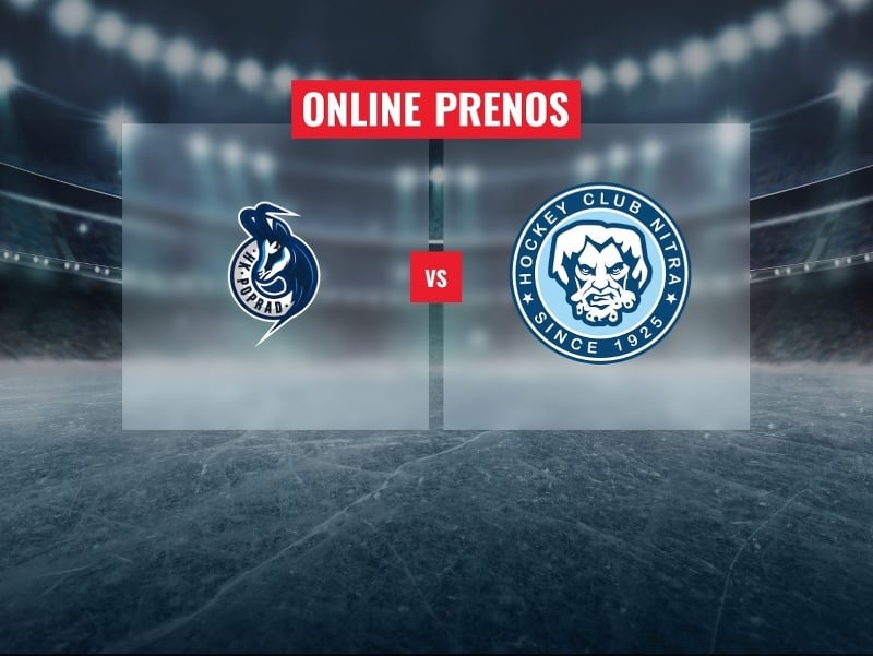 HK Poprad – HK Nitra: Online prenos zo zápasu 3. kola Tipsport ligy