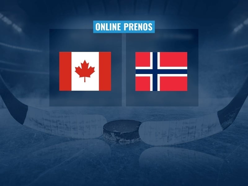 Kanada – Nórsko: ONLINE prenos zo zápasu o bronz na MS V HOKEJI 2026