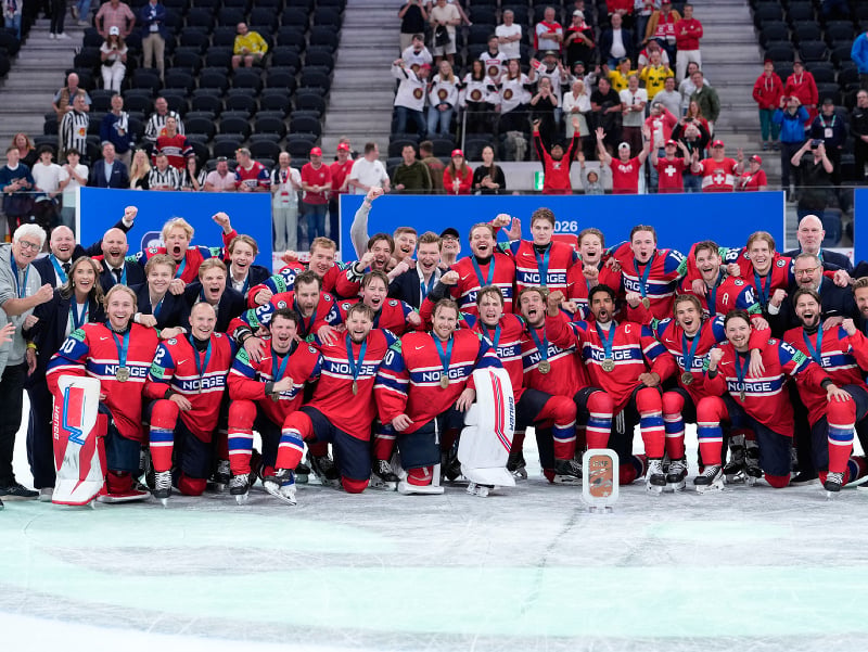 MS V HOKEJI 2026 Ohlasy po senzačnom bronze Nórska: Je to neskutočné a bláznivé