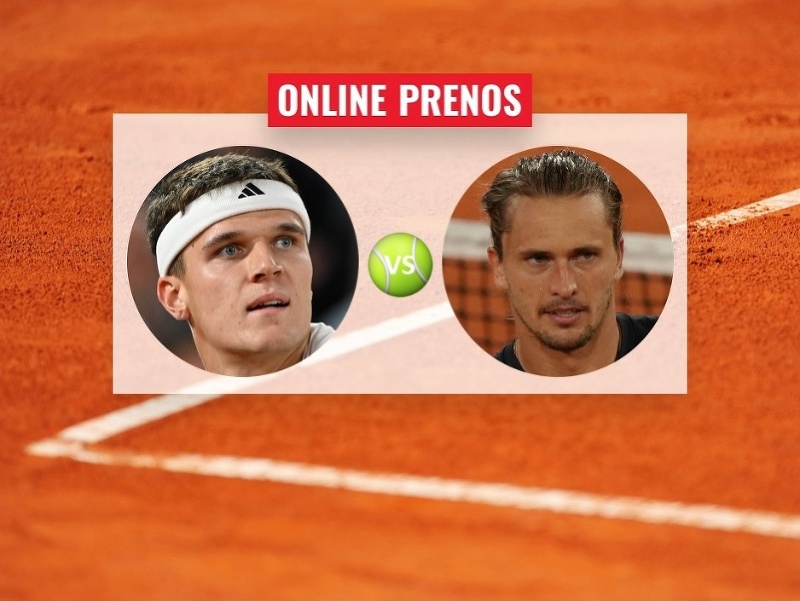 Jakub Menšík – Alexander Zverev: Online prenos zo semifinále Roland Garros 2026
