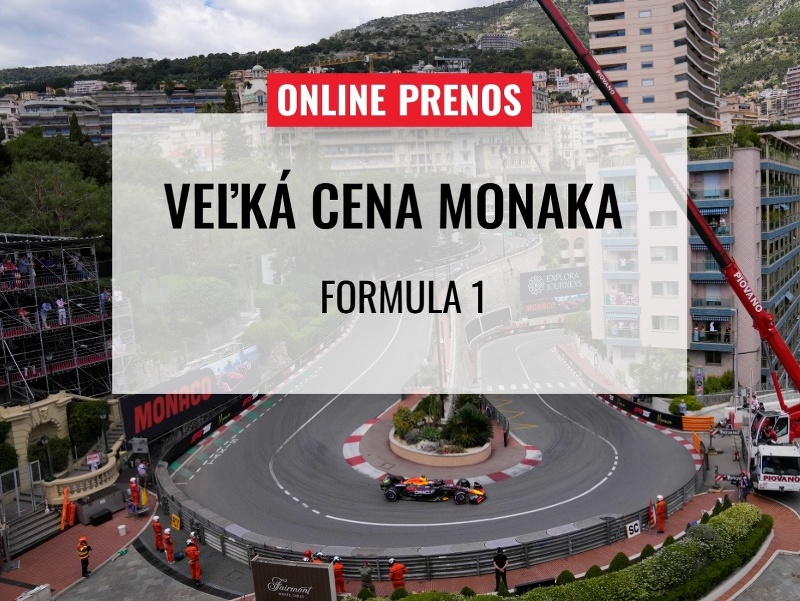 Neodpúšťa sa jediná chyba: ONLINE prenos z Veľkej ceny Monaka F1