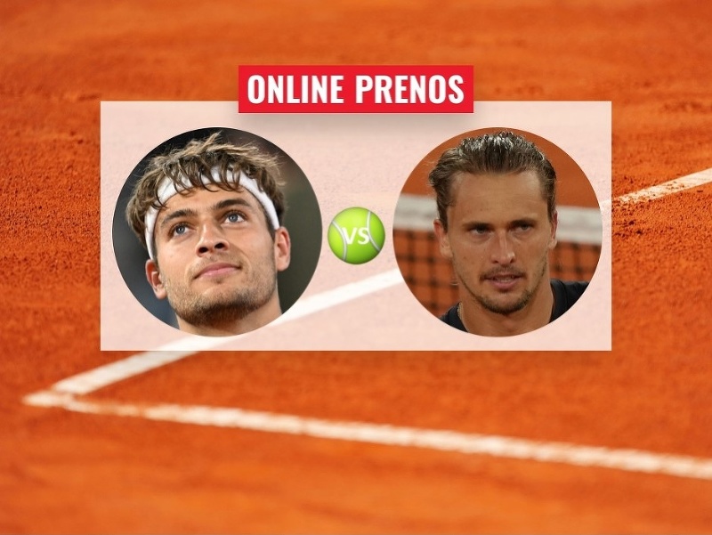 Flavio Cobolli – Alexander Zverev: Online prenos z finále Roland Garros 2026