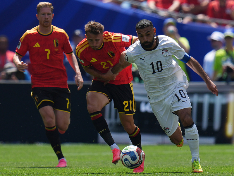 MS VO FUTBALE 2026 Egypťania neudržali vedenie s Belgickom: Faraóni si s favoritom delia body