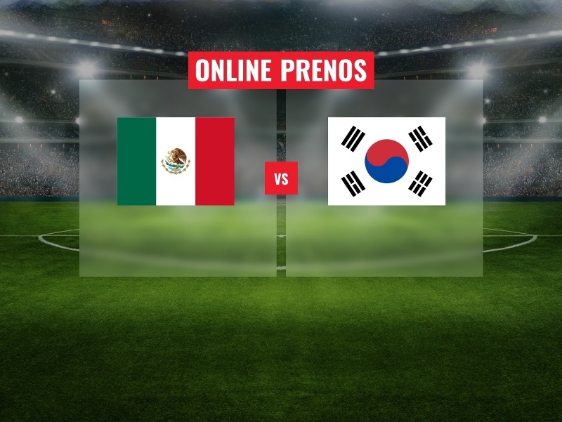 Mexiko – Južná Kórea: ONLINE prenos z MS vo futbale 2026
