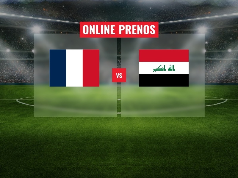 Francúzsko – Irak: ONLINE prenos z MS vo futbale 2026