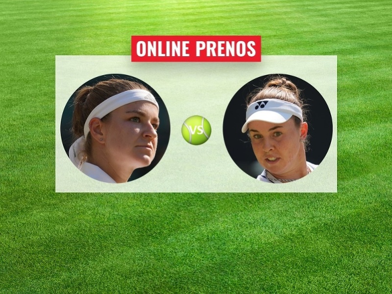 Karolína Muchová – Linda Nosková: Online prenos z historického českého finále Wimbledonu 2026