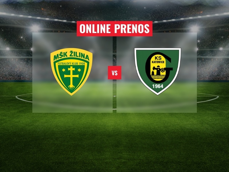 MŠK Žilina – GKS Katowice: Online prenos z kvalifikácie Konferenčnej ligy