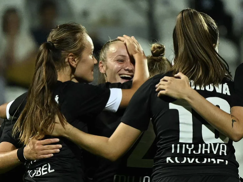 Fantázia, dievčatá: Futbalistky Spartak Myjava zvládli svoj duel v 2. predkole Ligy majstrov