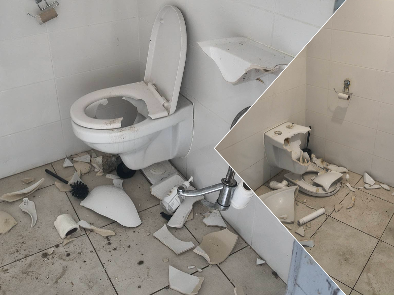 FOTO Pomohli s hodovými slávnosťami, namiesto vďaky prišla skaza: Vandali zanechali po sebe spúšť
