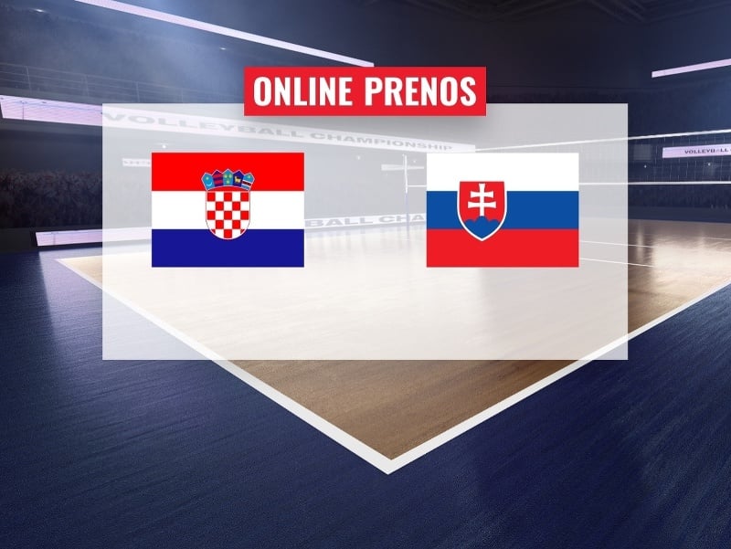Chorvátsko – Slovensko: Online prenos zo zápasu ME žien vo volejbale