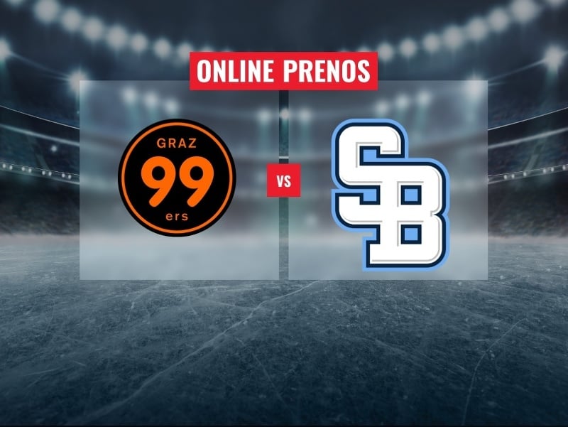 Graz 99ers – HC Slovan Bratislava: Online prenos z prípravného hokejového zápasu