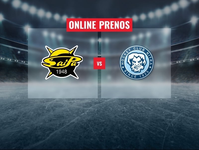 SaiPa Lappeenranta – HK Nitra: Online prenos zo zápasu hokejovej Ligy majstrov