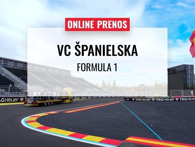 Formula 1 na úplne novej trati: Online prenos z Veľkej ceny Španielska 2026