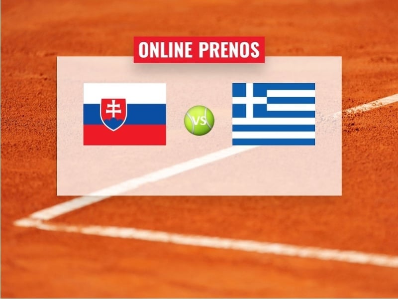Alex Molčan – Stefanos Sakellaridis: Online z úvodnej dvojhry zápasu Davis Cupu Slovensko vs. Grécko