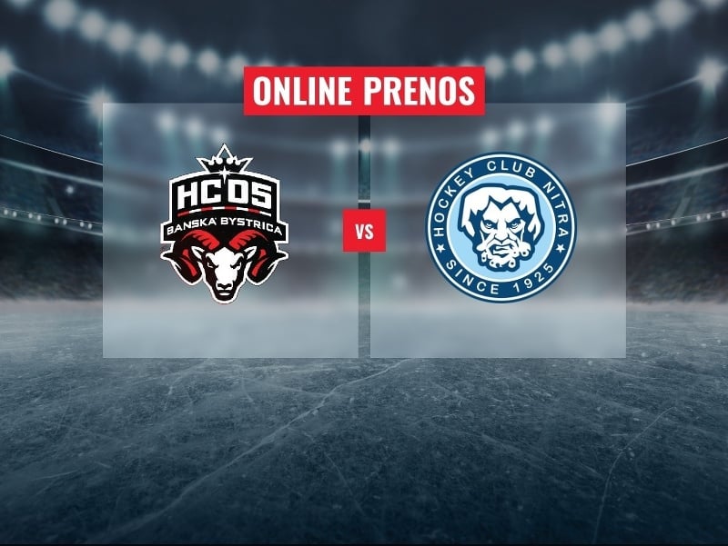 HC 05 TAM Banská Bystrica – HK Nitra: Online prenos z 5. kola Tipsport ligy