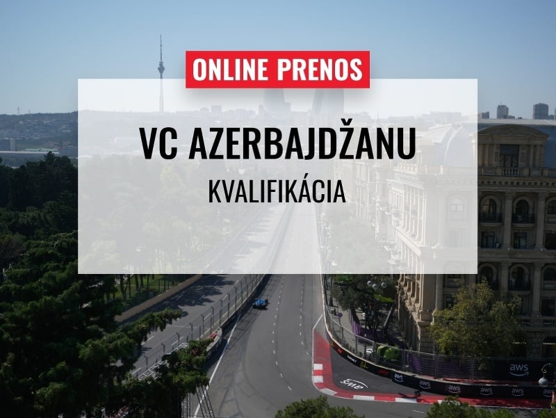 Zastaví niekto Mercedes? Online prenos z kvalifikácie na Veľkú cenu Azerbajdžanu 2026