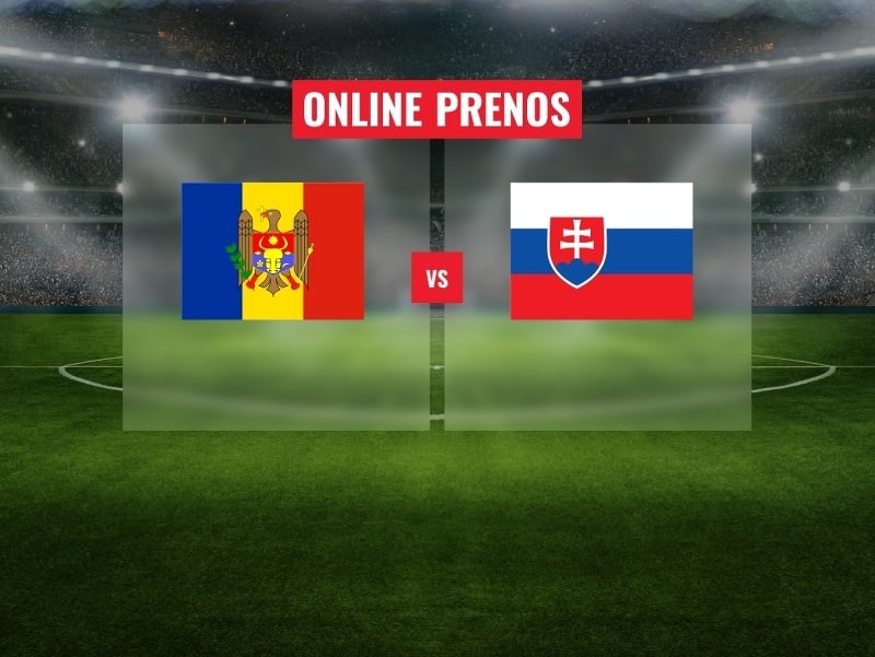 Moldavsko – Slovensko: Online prenos zo zápasu Ligy národov UEFA