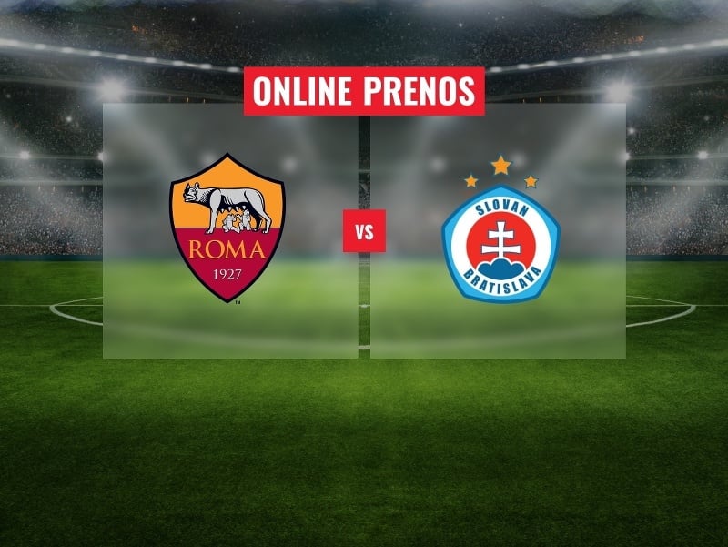 AS Rím – ŠK Slovan Bratislava: Online prenos zo zápasu 3. kola Ligy majstrov
