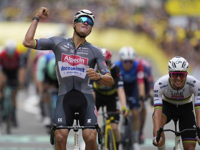 Mathieu van der Poel víťazí v 2. etape Tour de France 2025