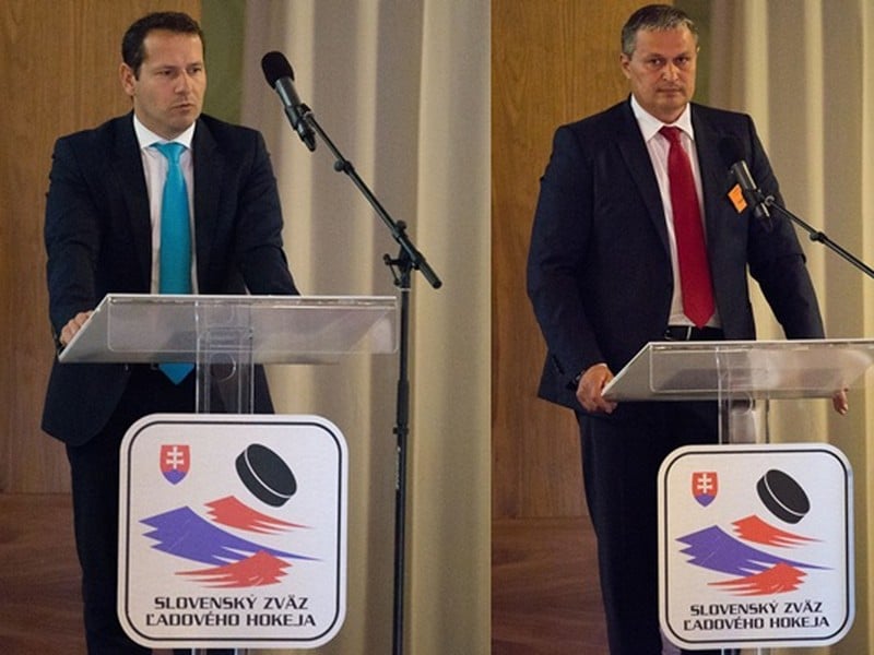 Kandidáti na post nového šéfa slovenského hokeja: Martin Kohút a Tibor Turan
