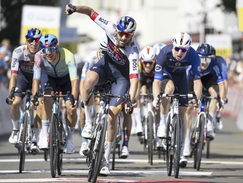 Jordi Meeus víťazí v 6. etape Okolo Švajčiarska