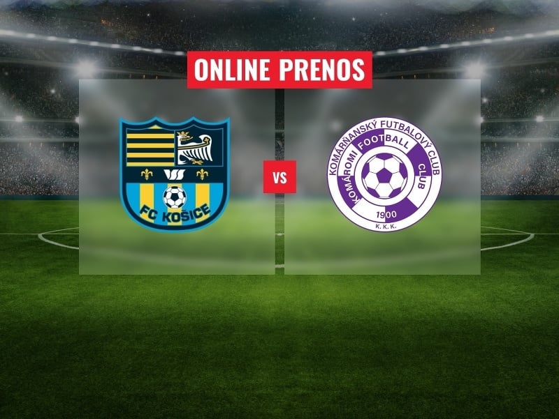 FC Košice – KFC Komárno: Online prenos z 10. kola Niké ligy