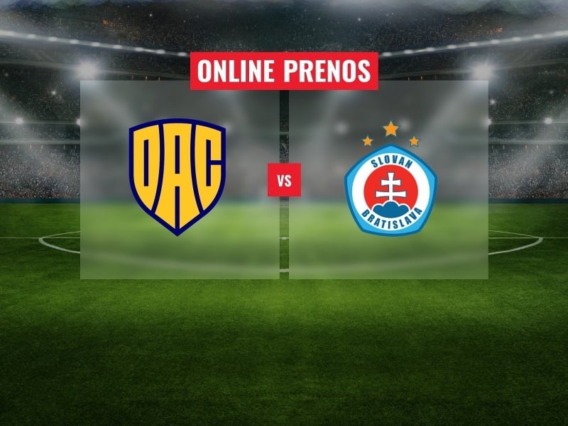 DAC 1904 Dunajská Streda – ŠK Slovan Bratislava: Online prenos zo šlágra 7. kola Niké ligy