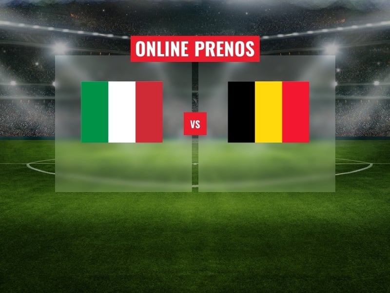 Taliansko – Belgicko: Online prenos zo zápasu Ligy národov