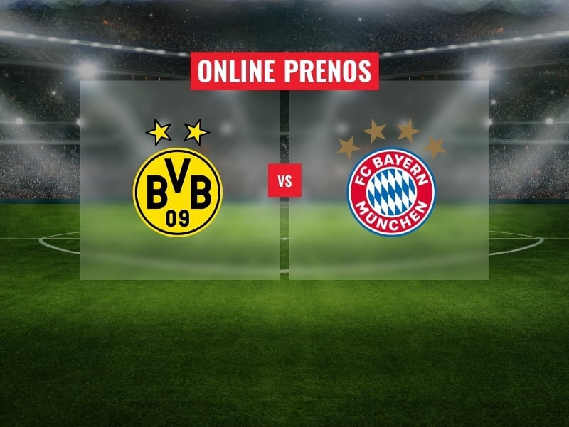 Borussia Dortmund – Bayern Mníchov: Online prenos z Nemeckého superpohára