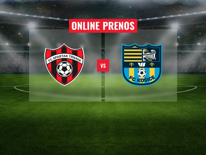 FC Spartak Trnava – FC Košice: Online prenos zo zápasu 8. kola Niké ligy