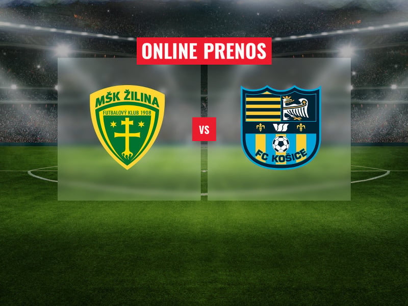 MŠK Žilina – FC Košice: Online prenos zo zápasu 1. kola Niké ligy