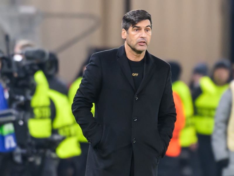 Na snímke tréner AC Miláno Paulo Fonseca