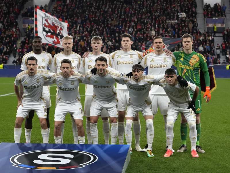 Futbalisti Sparty Praha pred zápasom Ligy majstrov