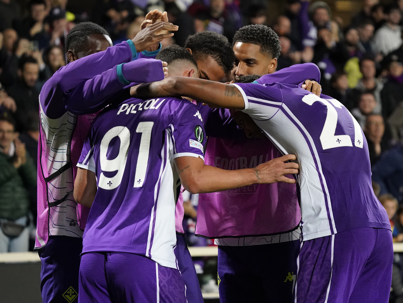 Hráči talianskej Fiorentiny