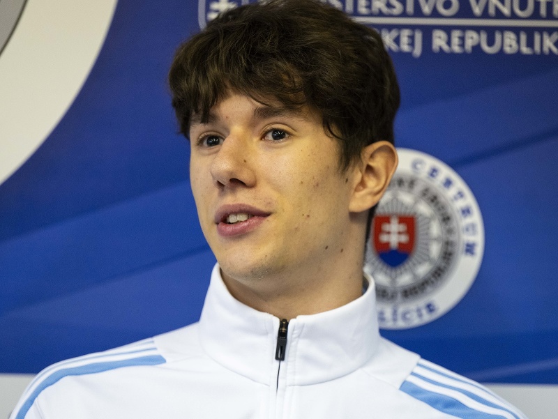Na snímke slovenský olympionik a krasokorčuliar Adam Hagara
