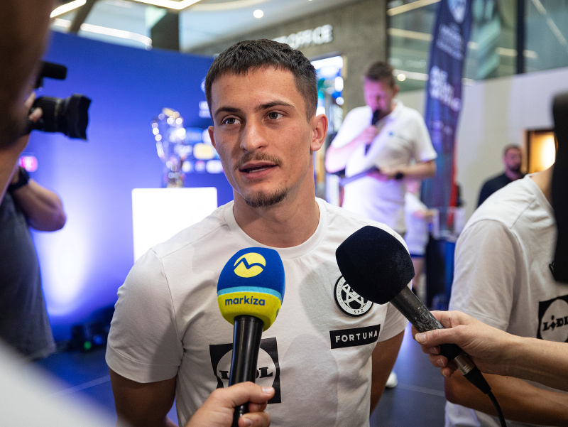 Slovenský futbalový reprezentant Adrián Kaprálik