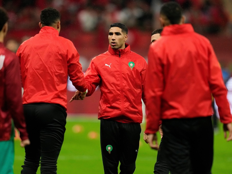 Marocký futbalový reprezentant Achraf Hakimi