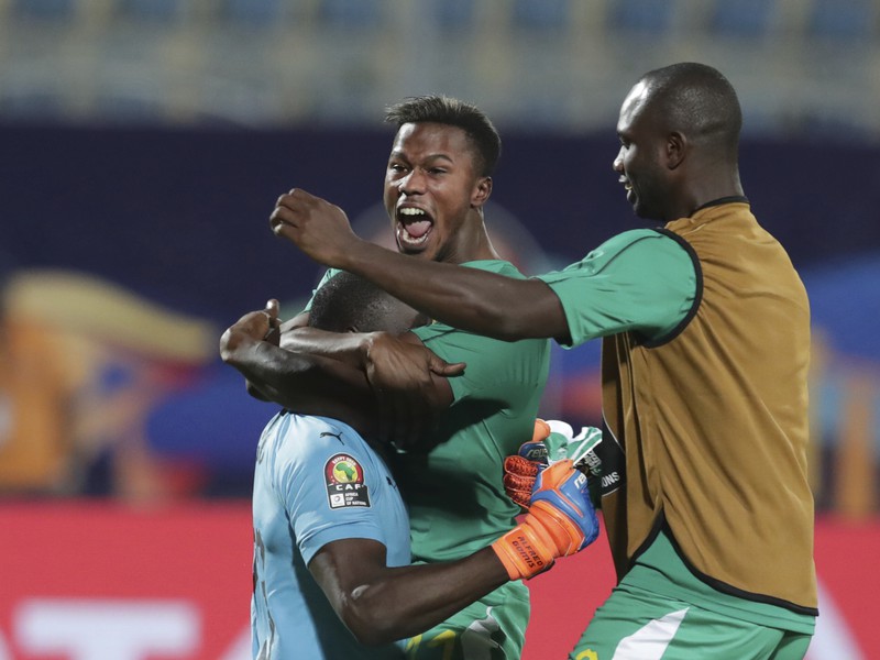 Futbalisti Senegalu oslavujú postup do finále Afrického pohára národov 