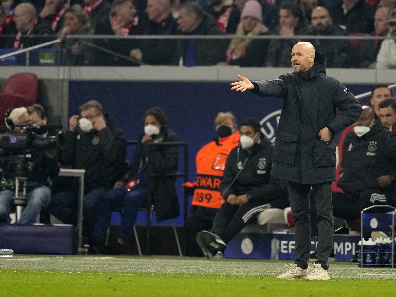 Tréner Ajaxu Amsterdam Erik ten Hag