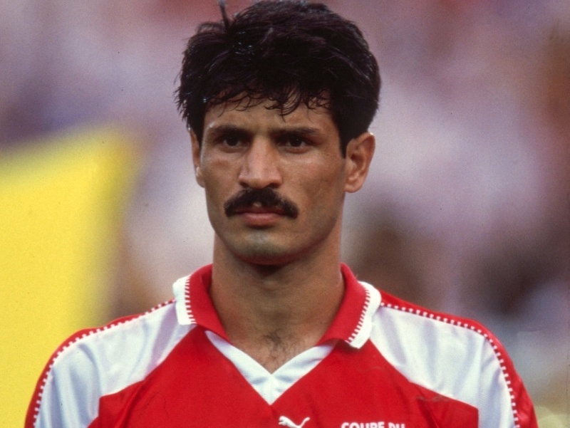 Iránska futbalová legenda Ali Daei